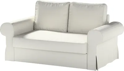 Produktbild von Dekoria Bezug für Backabro 2-Sitzer Sofa ausklappbar, hellgrau, Bezug für Backabro 2-Sitzer Sofa