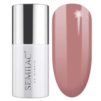 Obrázok produktu pre Semilac Lakier Hybrydowy Business Line 213 Nude Red - 7Ml