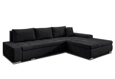 Produktbild von AX LIVING Eckcouch mit Bettfunktion Tunceli Anthrazit - 297 cm breit
