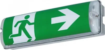 Produktbild von Schild I Einzelbatterie-Rettungszeichenleuchte V-LUX Standard,Wand/Decke,345x...