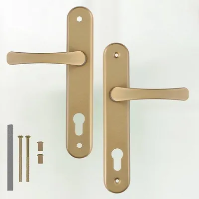 Produktbild von Türgriff Türbeschlag Edelstahl schwarz