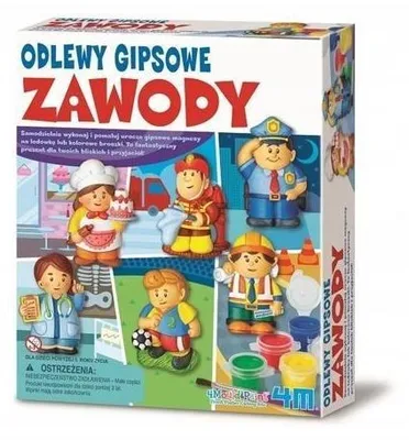 Obrázek produktu pro 4M Kreativní sada sádrových odlitků pro děti malování