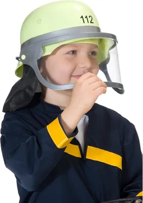 Produktbild von Feuerwehrhelm mit Visier Kinder