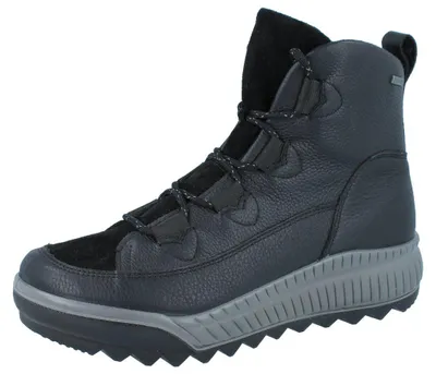 Produktbild von LEGERO Damen Schnürstiefel schwarz Glattleder - Größe: 42