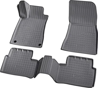 Image de tapis en caoutchouc 3D pour MERCEDES Classe A | W177 | à partir de 2018> | ajusté avec bordure