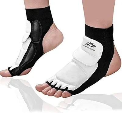 Produktbild von Taekwondo Fußschoner / Knöchelbandage für Kampfsport, Boxsack, Sparring, Training, MMA, UFC, Thi-M