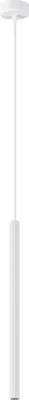 Produktbild von Pendelleuchte ARCHE 1 Weiß 1xG9 8W Stahl 120x8x8cm Sollux Lighting