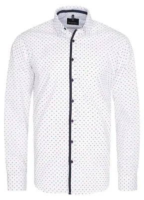 Produktbild von Di Selentino - "Zakhyntos" Hemd für Herren, Regulär NA687 (107 cm) (Weiß)