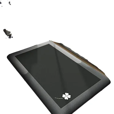 Immagine prodotto di Tappetino da bagno, versione antiscivolo, materiale assorbente, 500 mm x 800 mm, grigio e nero