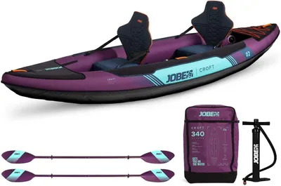 Produktbild von Jobe Croft 340 Aufblasbares Kajak 2 Personen inkl. Paddel & Pumpe 340 cm