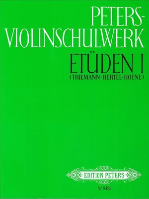 Produktbild von Peters-Violinschulwerk: Etüden, Band 1