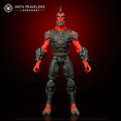 Produktbild von Legendari Actionfigur 1/10 Crimson Enforcer 18 cm