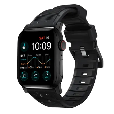 Obrázok produktu pre Nomad Rugged Strap, black hardware - Apple Watch Ultra 49mm 8/7 45mm/6/SE/5/4 44mm/3/2/1 42mm