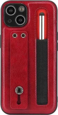 Produktbild von König Design Hülle kompatibel mit Apple iPhone 13 Kunststoff Soft Handyhülle - Handy Case Rot