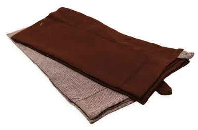 Obrázok produktu pre HOME ELEMENTS Utierka z recyklovanej bavlny, 2 ks, 50 x 70 cm, čokoládová + režná