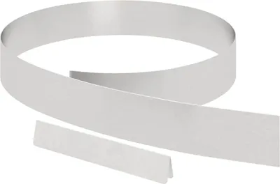Produktbild von vidaXL Raseneinfassung Silber 450 x 0,05 x 10 cm Edelstahl