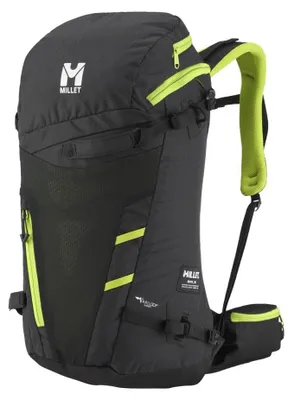Wanderrucksack 20 L, Unisex, Schwarz, mit Regenhülle