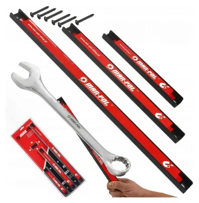 Obrázek produktu pro MAR-POL Magnetická lišta 3ks, 23, 37, 48cm M66851