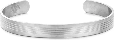 Produktbild von Frank 1967 – Heren Armband – 7FB-0766 - bangle met groeven - zilverkleurig