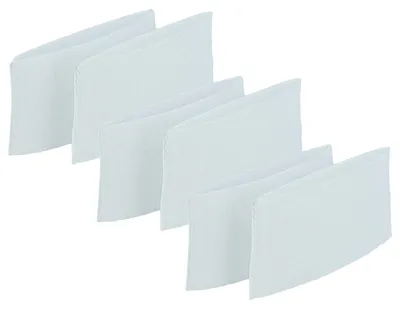 Produktbild von vhbw Set 6x Schutzvlies kompatibel mit Dirt Devil Popster Staubsauger - Schutzfilter Weiß
