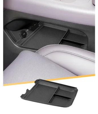Zdjęcie produktu dla Półka organizacyjna do konsoli środkowej samochodu Leapmotor C10 EV SUV, modele 2024-2026, wykonana z TPE