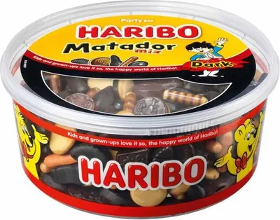 Produktbild von Haribo Matador Mix Dark 900g