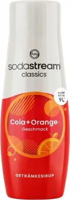 Produktbild von SodaStream 1524208490, Karbonisierungssirup, Grau, Orange, Rot, Cola, Orange, 440 ml, 9 l, 1 Stück(e)