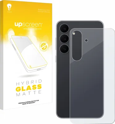 Produktbild von upscreen Entspiegelungs Schutzglas für Samsung Galaxy S25 FE (Rückseite) Schutzfolie Panzer Folie Glas Display Schutz matt
