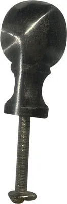 Produktbild von 4 runde Knöpfe 18 mm aus Schmiedeeisen