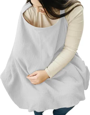 Productafbeelding van Borstvoedingsdoek - Voedingsdoek Kleding - Publiek Voeden - Verstelbare Bandjes - 95x71 cm - Niet gespecificeerd