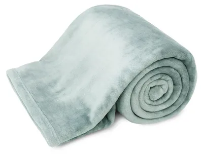 Produktbild von ARÔME HOME Mikroflanell-Decke Türkis, 150 × 200 cm, 450 g/m²