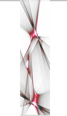 Produktbild von Schiebegardine Franklin rot 245x60 cm