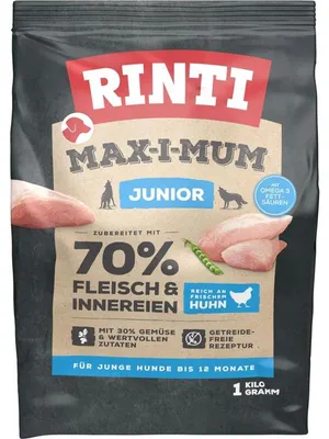 Obrázok produktu pre Rinti Granule MAX-I-MUM Max-i-mum Junior Kuracie 1 kg