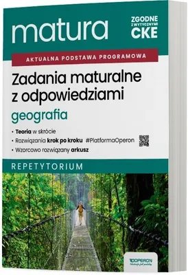 Zdjęcie produktu dla Repetytorium Matura 2027 Geografia - Agnieszka Maląg, Krzysztof Chabasiński 332 strony