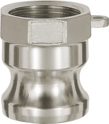 Produktbild von Riegler Kamlok-Schnellkupplungsstecker mit IG, Typ A, ES 1.4401, G 1 1/4