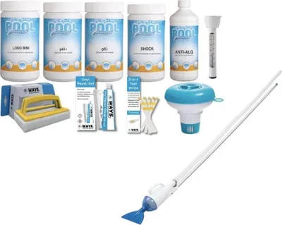 Zdjęcie produktu dla WAYS - Poolpflege - Paket Medium Deluxe & Odkurzacz basenowy AquaCrawl