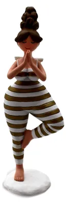 Produktbild von Yoga Figuren (Stehend gestreift)
