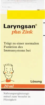 Image de Laryngsan plus solution de zinc, 20 ml de solution