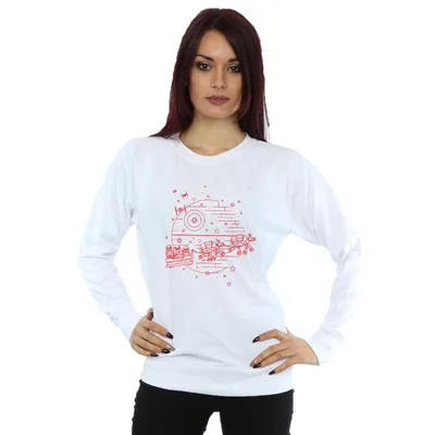 Produktbild von Star Wars - "Death Star" Sweatshirt für Damen BI37959 (M) (Schwarz)