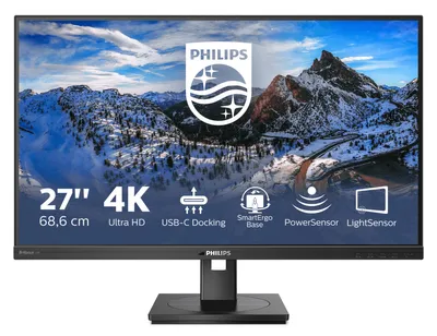 Obrázek produktu pro Philips 279P1/00, 68,6 cm (27"), 3840 x 2160 px, 4K Ultra HD, LED, 4 ms, Černá