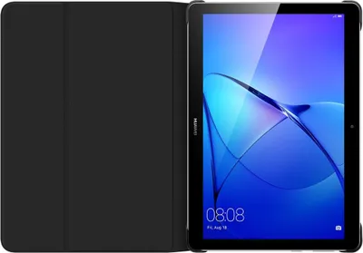 Produktbild von HUAWEI 51991965 Flip Schutzhülle schwarz, Huawei Mediapad T3 10 inch