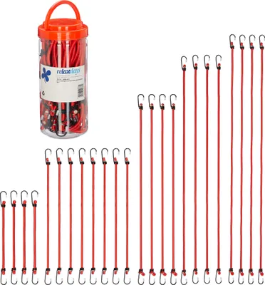 Produktbild von relaxdays Spanngummi 24er Set 5 Größen