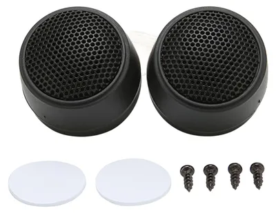 Obrázok produktu pre 2 kusy kopúlových výškových reproduktorov, 10 W, 4 ohmy, vysoká citlivosť, vynikajúca kvalita zvuku, reproduktor pre automobilové audio systémy