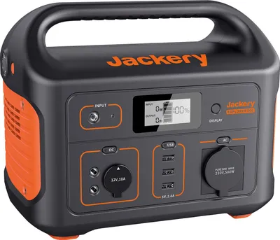 Produktbild von Jackery Explorer 500 tragbare powerstation, 518Wh Solarspeicher Stromerzeuger Mobile Stromversorgung für Camping Outdoor