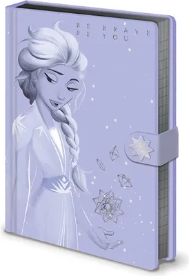 Produktbild von Frozen 2 - Luxus-Notizbuch - Lilac Snow