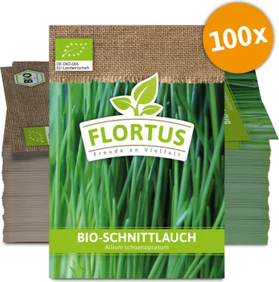 Produktbild von Schnittlauch (100 Tütchen) |  Schnittlauchsamen von FLORTUS