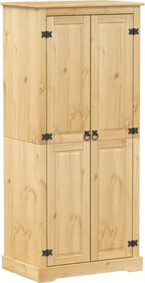 Obrázek produktu pro vidaXL Šatní skříň  76x50x170 cm z masivního borovicového dřeva
