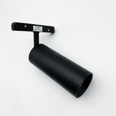 Image de Spot LED sur Rail Magnétique 48V 20W Orientable NOIR - Blanc Neutre 4000K - 5500K