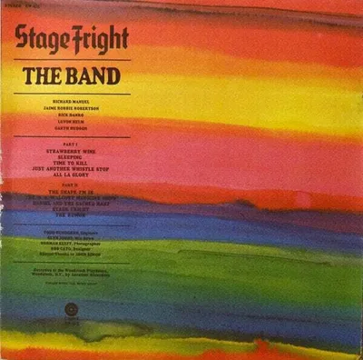 Obrázok produktu pre The Band: Stage Fright (50th Anniversary Edition) (remastered) (180g) - Capitol - (Vinyl / Pop (Vinyl))