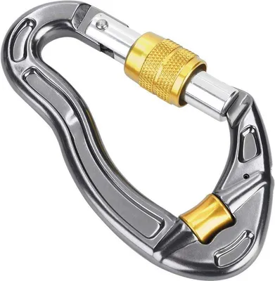 Dailygoods - Karabiner 25kN - Schraubverschluss - Kletterkarabiner - Rettungsingenieurwesen - Bergsteigen - Langlebiges